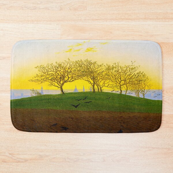 Item preview, HD CASPAR DAVID FRIEDRICH - Hill and Ploughed Field near Dresden 1824 designed and sold by Go Logo Designs.