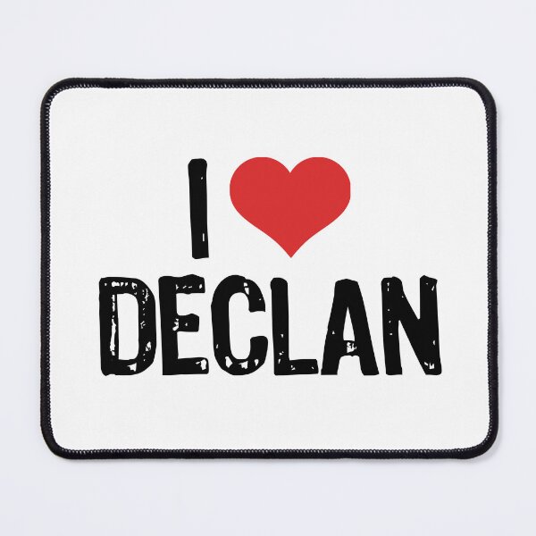 Item preview, I Love Declan designed and sold by The "I Love Everything" Shop.