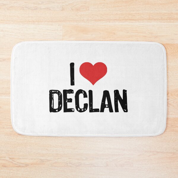 Item preview, I Love Declan designed and sold by The "I Love Everything" Shop.