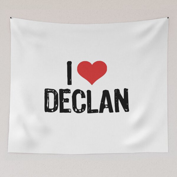 Item preview, I Love Declan designed and sold by The "I Love Everything" Shop.