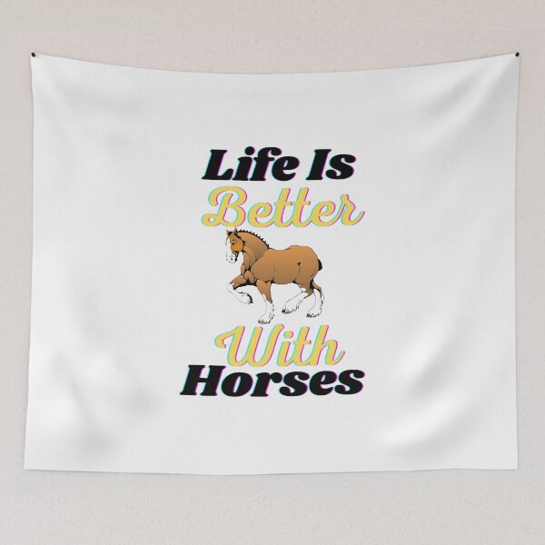 Item preview, horse lovers live a better life with horses designed and sold by medbouk1.