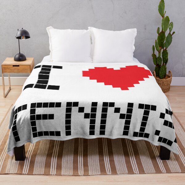 Item preview, I Love Tennis: Retro Pixel Light 2 designed and sold by OutofFocusShop.
