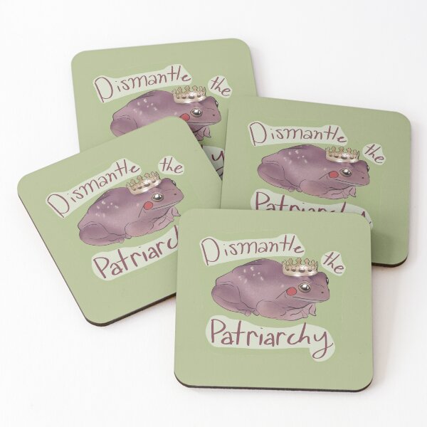 Item preview, Dismantle the Patriarchy Frog King designed and sold by 21sarah-jeanne.