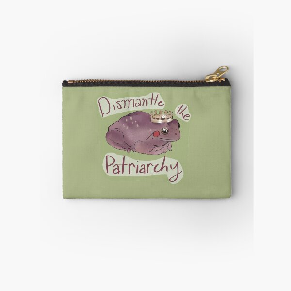 Item preview, Dismantle the Patriarchy Frog King designed and sold by 21sarah-jeanne.