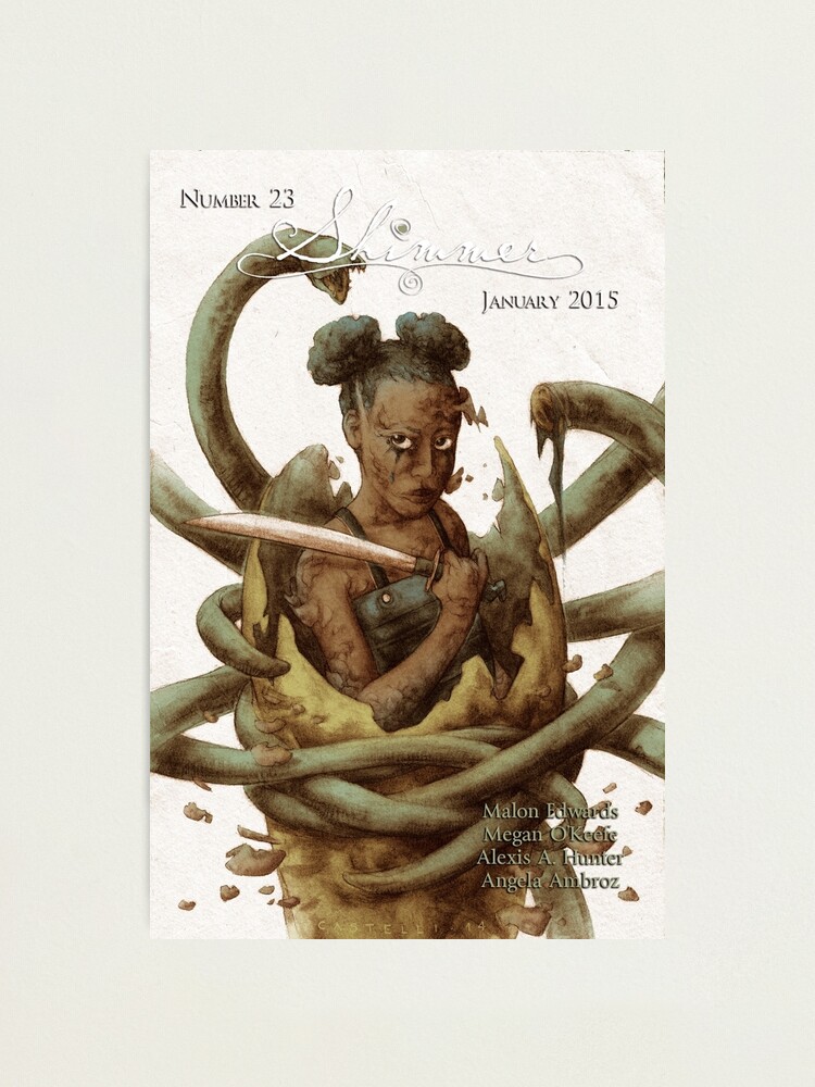 Thumbnail 1 of 3, Photographic Print, The Half Dark Promise, Shimmer #23 designed and sold by bethwodzinski.