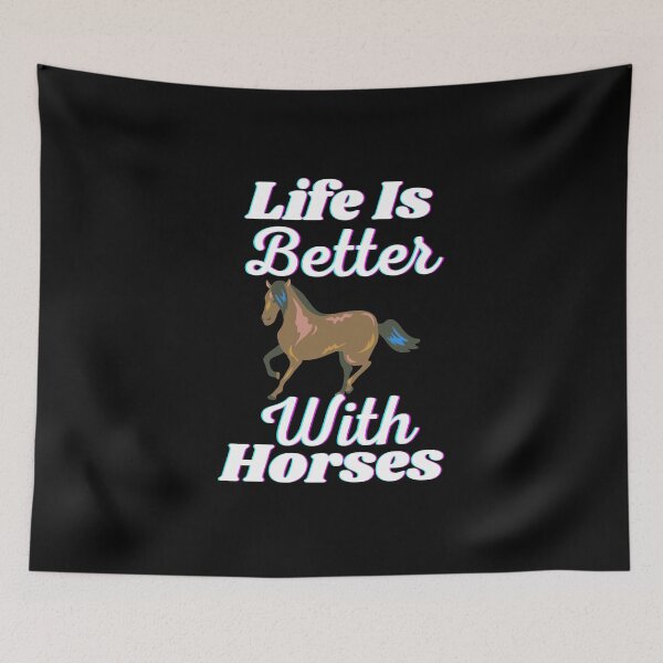 Item preview, Cute Life Is Better With Horses /Lover Horseback designed and sold by medbouk1.