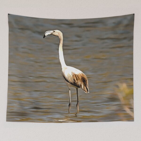 Item preview, Perfection Takes Time Flamingo Fledgling Art designed and sold by taiche.
