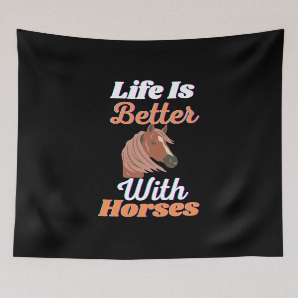 Item preview, Cute Life Is Better Equestrian horseback riding for girls  designed and sold by medbouk1.