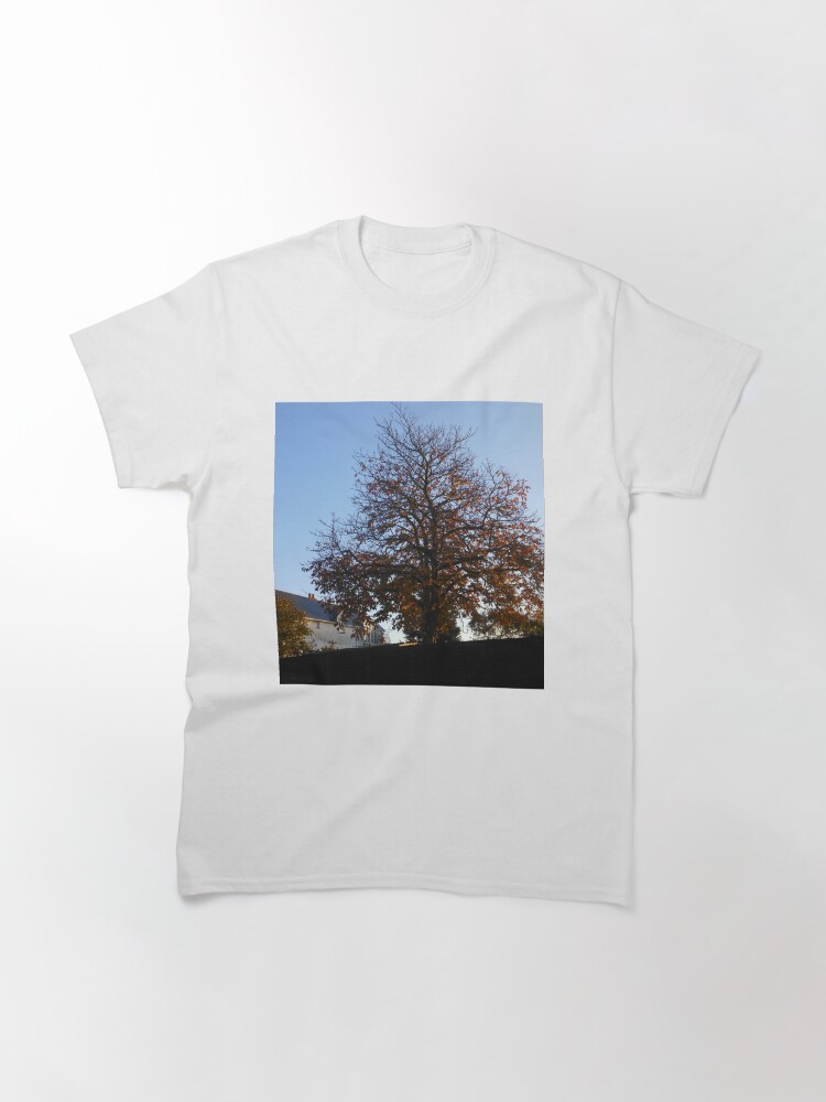 Alternate view of A Tree in Autumn at Sunrise Classic T-Shirt