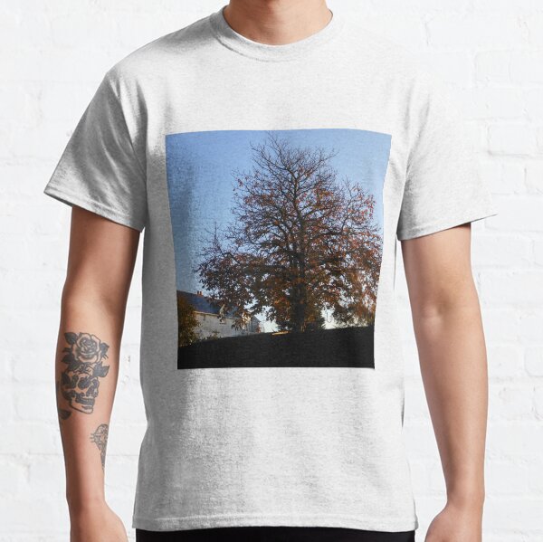 A Tree in Autumn at Sunrise Classic T-Shirt