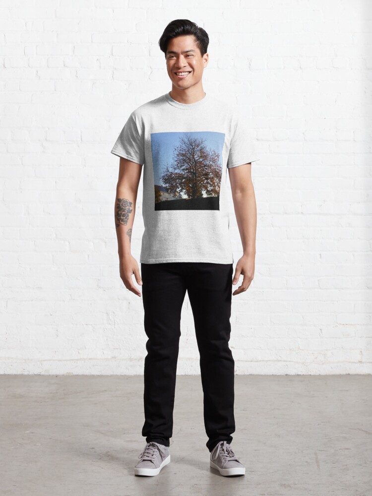 Alternate view of A Tree in Autumn at Sunrise Classic T-Shirt