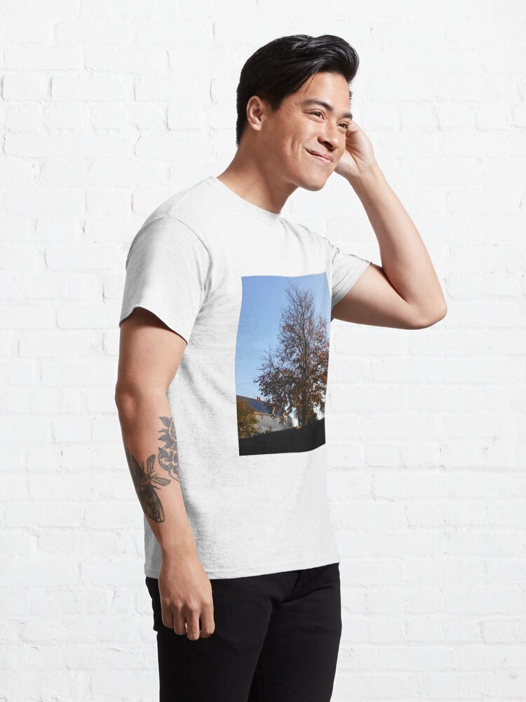 Alternate view of A Tree in Autumn at Sunrise Classic T-Shirt
