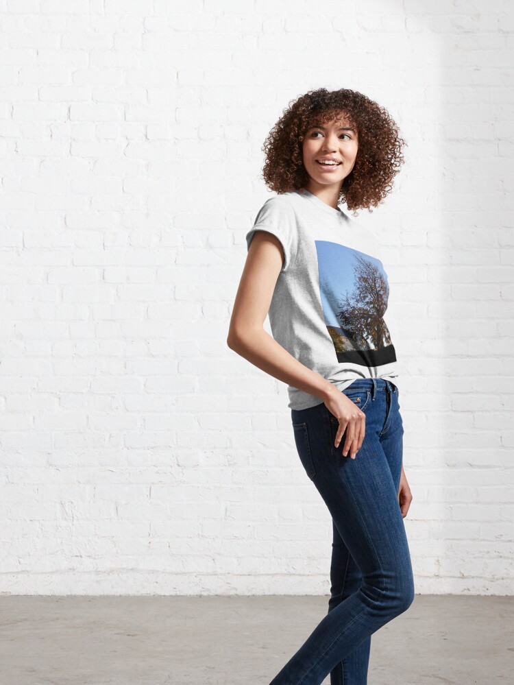 Alternate view of A Tree in Autumn at Sunrise Classic T-Shirt