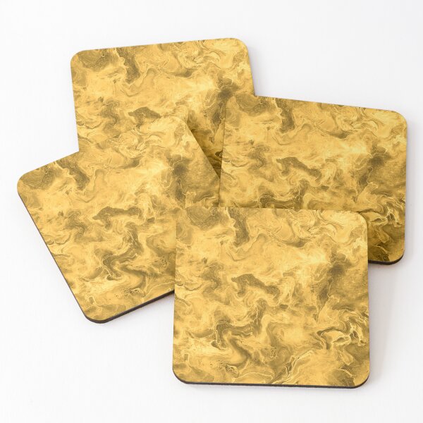 Item preview, Dark Matter Marble - Yellow designed and sold by Allison Stockslager.
