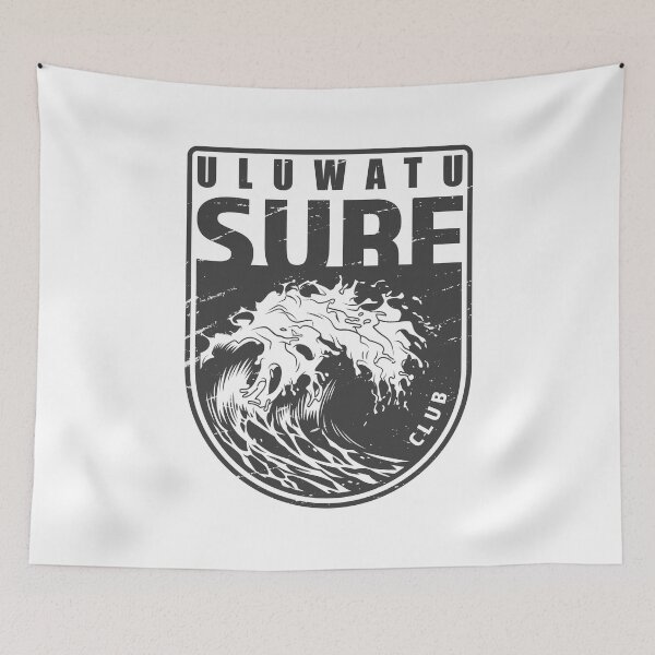 Item preview, Uluwatu Surf Club Indonesia Emblem designed and sold by KrisSidDesigns.