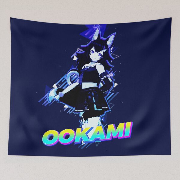 Item preview, Ookami Mio | Hololive Vtuber designed and sold by WaifuFury.