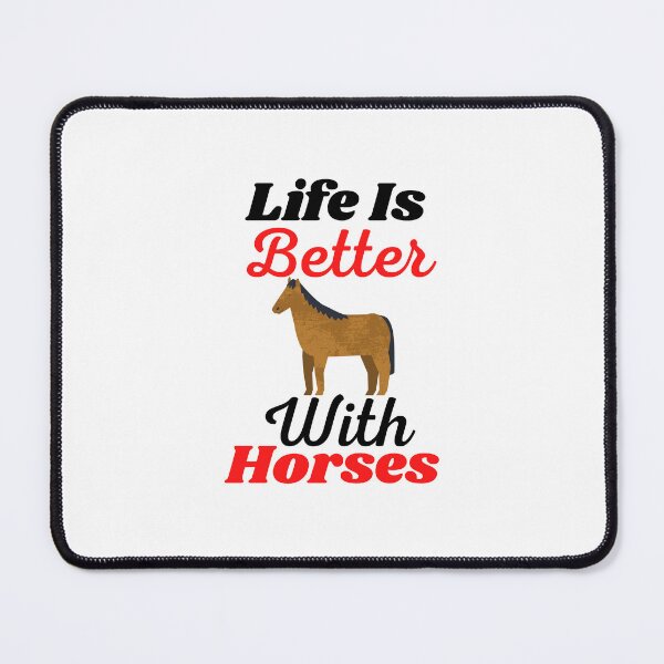 Item preview, Cute Life Is Better With Horses Horseback Riding girls gift designed and sold by medbouk1.