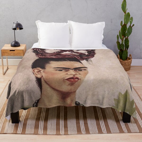 Item preview, Self Portrait with Braid by Frida Kahlo designed and sold by FridaBubble.