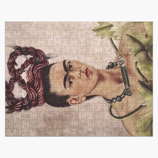 Artikel-Vorschau von Selbstbildnis mit Zopf von Frida Kahlo, designt und verkauft von FridaBubble.