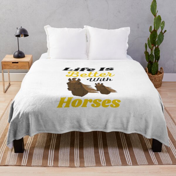 Item preview, Cute Life Is Better With Horses Riding Horse For Girls designed and sold by medbouk1.
