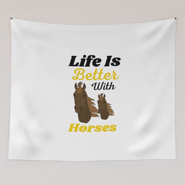 Item preview, Cute Life Is Better With Horses Riding Horse For Girls designed and sold by medbouk1.