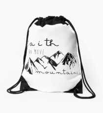 Matthew 17:20 Drawstring Bag