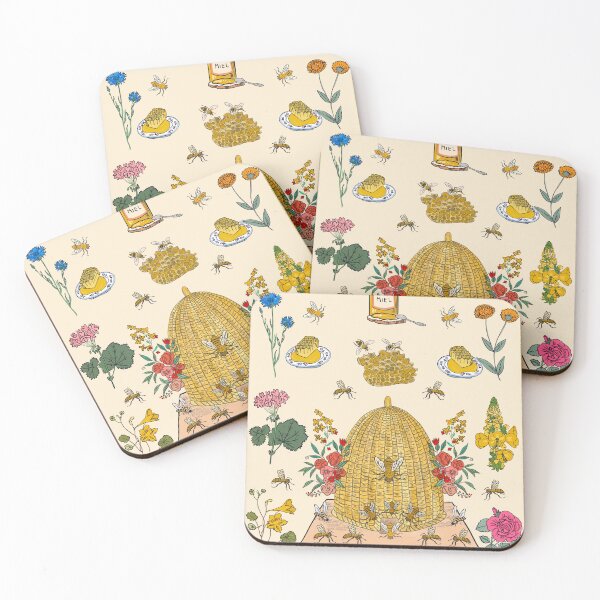 Item preview, honey and bee designed and sold by taika tori.