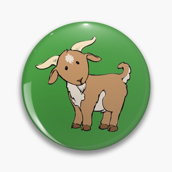 Item preview, cartoon goat designed and sold by MooresDesigns.