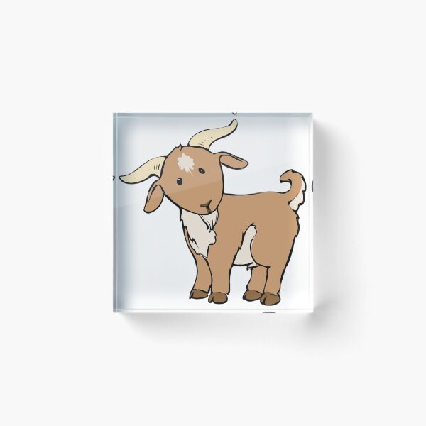 Item preview, cartoon goat designed and sold by MooresDesigns.