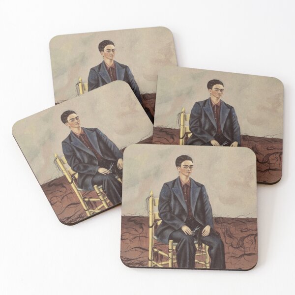 Item preview, Self Portrait with Cropped Hair by Frida Kahlo designed and sold by FridaBubble.