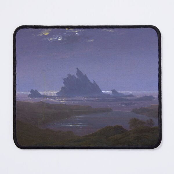 Item preview, HD CASPAR DAVID FRIEDRICH - Reefs by the Seashore 1824 designed and sold by Go Logo Designs.