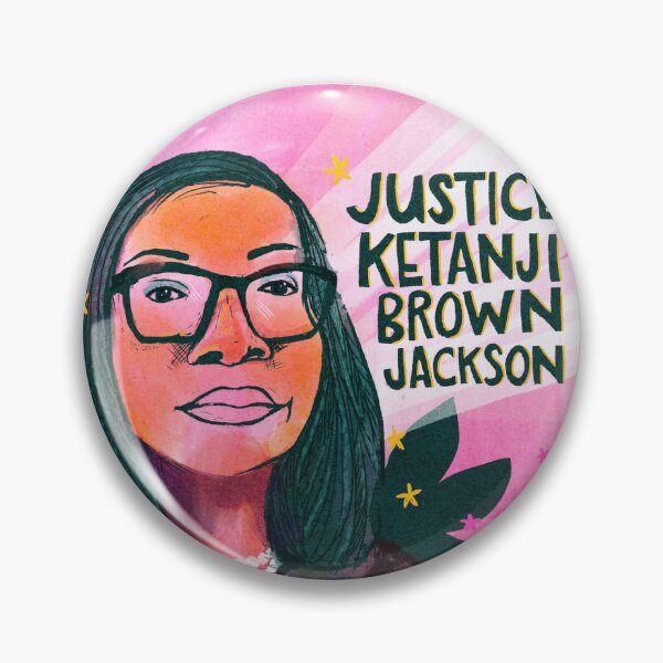 Item preview, Justice Ketanji Jackson Brown designed and sold by Kathy Osborne Studio.