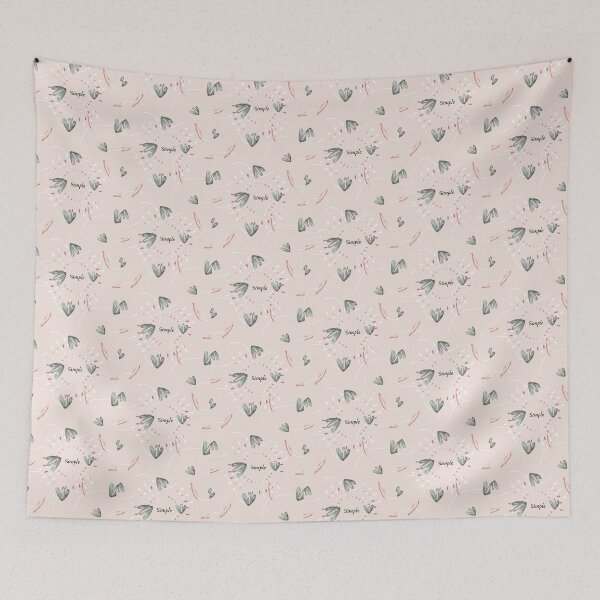 Item preview, Abstract Leaves Pattern - Simple designed and sold by PurpleB10.