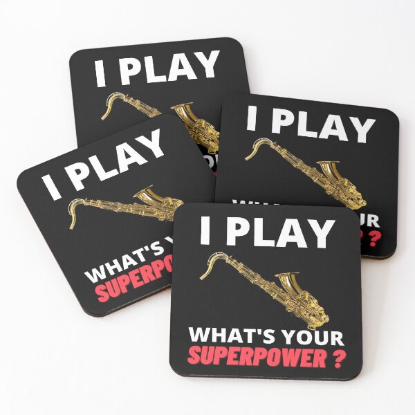 Item preview, I Play Saxophone What's Your Superpower For Saxophone Player Or Saxophone Teacher As A Classical Musician - Saxophonist designed and sold by Funwithmusic.