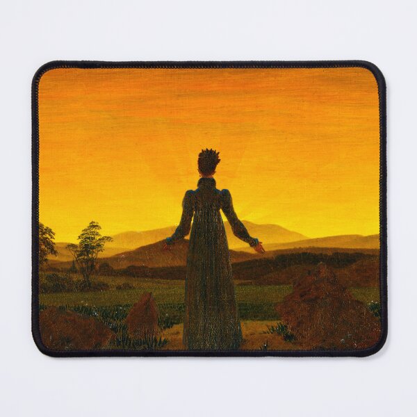 Item preview, HD CASPAR DAVID FRIEDRICH - Woman before the Rising Sun 1818 designed and sold by Go Logo Designs.