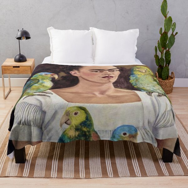Artikelvorschau, Ich und meine Papageien von Frida Kahlo entworfen und verkauft von FridaBubble.