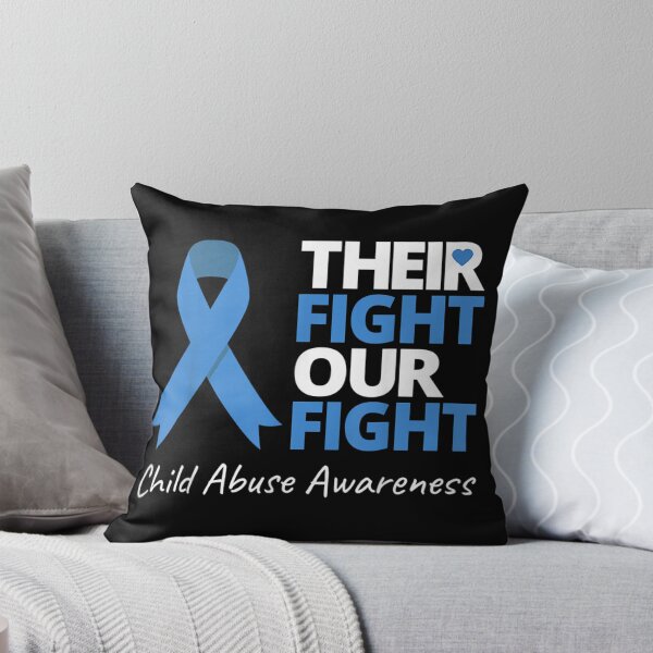 Item preview, Their Fight Our Fight Child Abuse Awareness Blue Ribbon  designed and sold by Cailyfixnity.