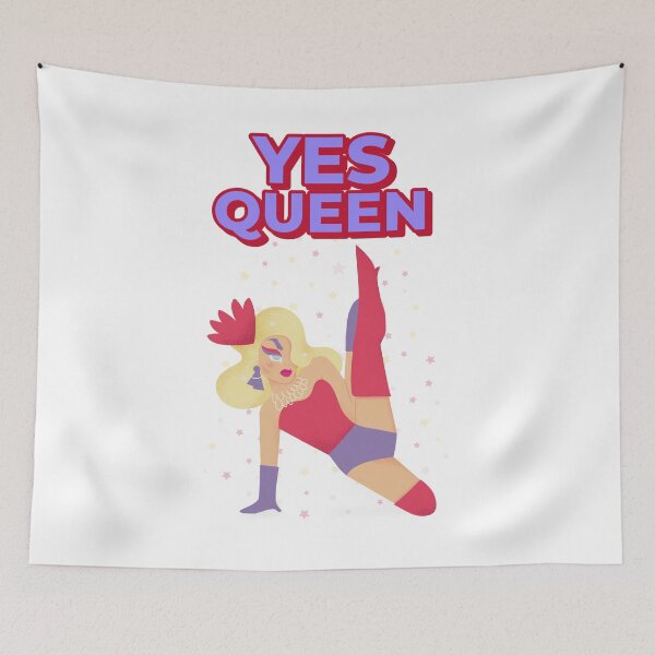 Item preview, yes queen designed and sold by CelioByDesign.