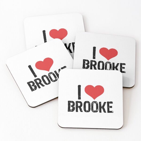 Item preview, I Love Brooke designed and sold by The "I Love Everything" Shop.