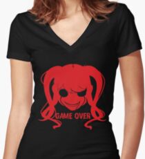Fun Girl - Yandere Simulator Women's Fitted V-Neck T-Shirt