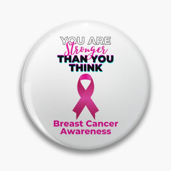 Item preview, You are Stronger Than You Think Breast Cancer Awareness designed and sold by lynxMotivation.