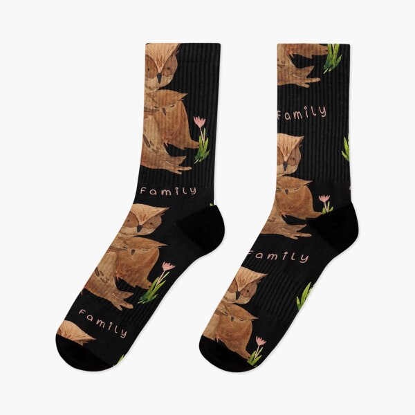 Item preview, I'm a cute wet owl family designed and sold by Ramesh ⭐⭐⭐⭐⭐.