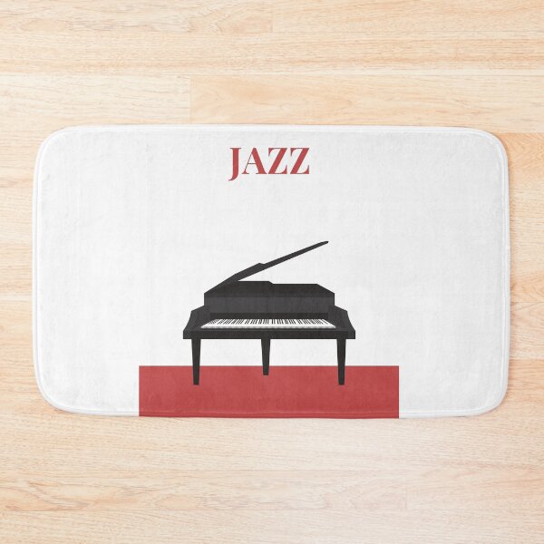 Item preview, Piano jazz red black white designed and sold by jsebouvi.