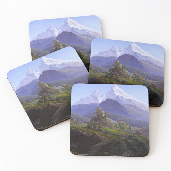 Item preview, HD CASPAR DAVID FRIEDRICH - The Watzmann 1824 1825 designed and sold by Go Logo Designs.