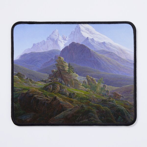 Item preview, HD CASPAR DAVID FRIEDRICH - The Watzmann 1824 1825 designed and sold by Go Logo Designs.