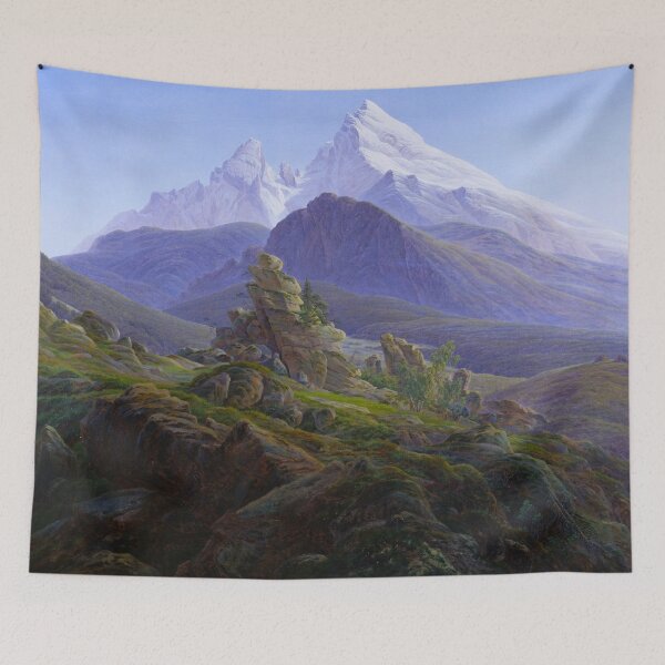 Item preview, HD CASPAR DAVID FRIEDRICH - The Watzmann 1824 1825 designed and sold by Go Logo Designs.