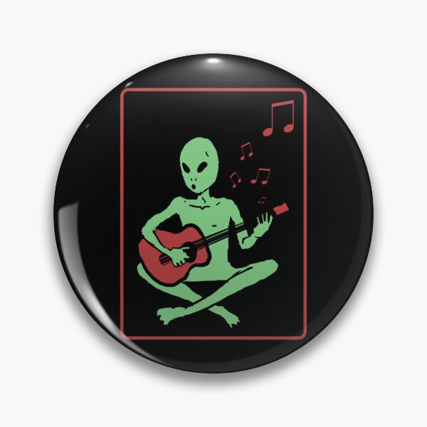 Item preview, Alien Playing Guitar Classic T-Shirt designed and sold by elliottbow.