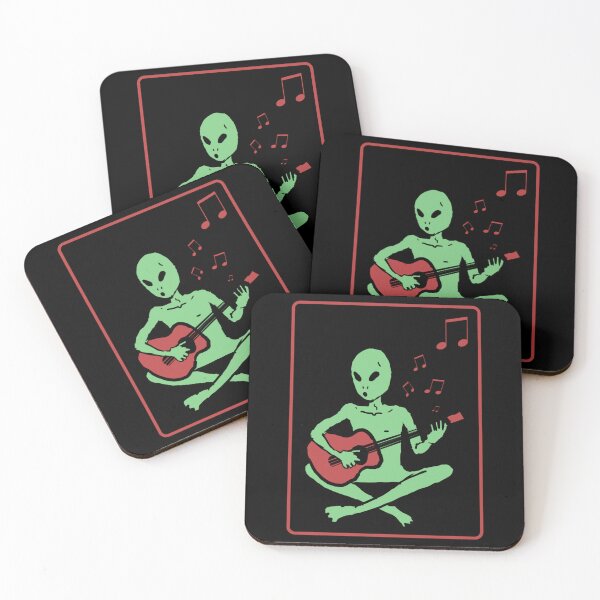 Item preview, Alien Playing Guitar Classic T-Shirt designed and sold by elliottbow.