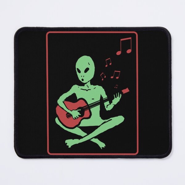 Item preview, Alien Playing Guitar Classic T-Shirt designed and sold by elliottbow.