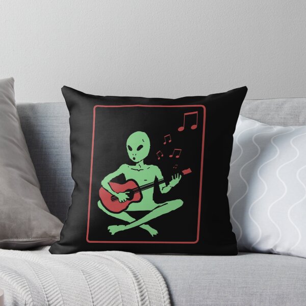 Item preview, Alien Playing Guitar Classic T-Shirt designed and sold by elliottbow.